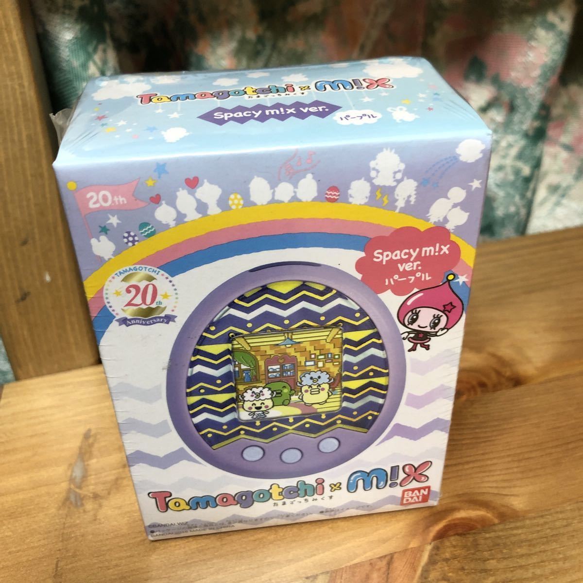 tamagotchi×mix Spacy m!x ver. パープル 20th anniversary たまごっち