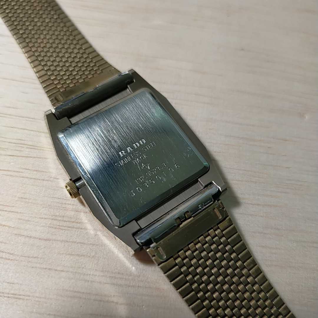 RADO ラドー クォーツ式腕時計 電池交換済 ラドー RADO 腕時計 他 