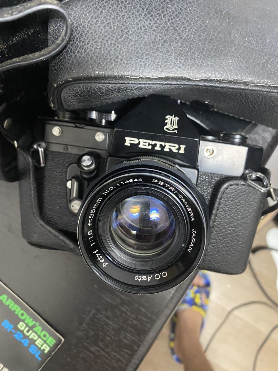 ジャンク品 PETRI ペトリ カメラ