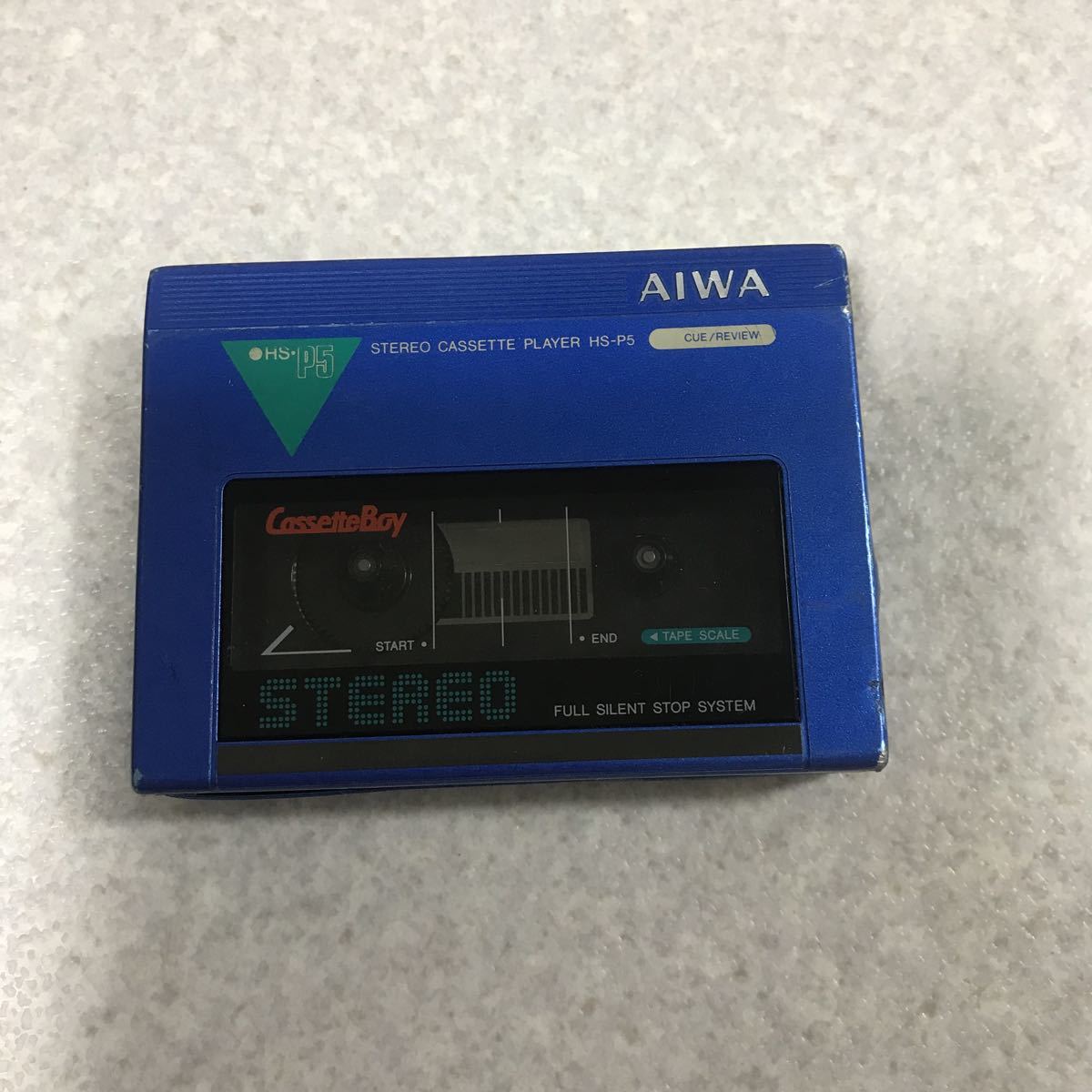 AIWA HS-P5 AIWA HS-P5 HS-P05 動作品 Yahoo ポータブルカセット
