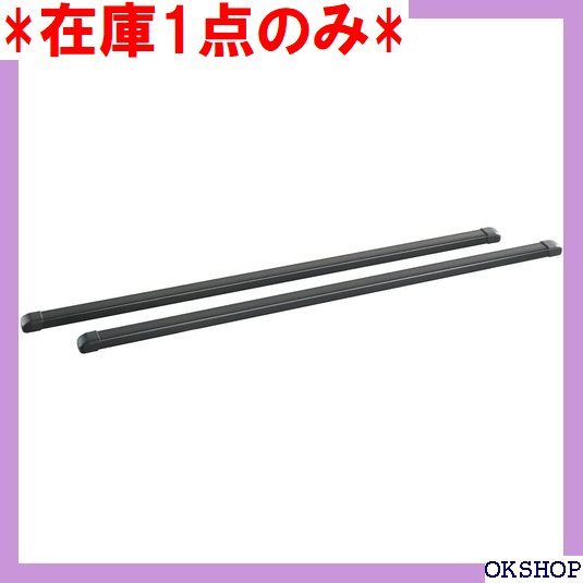 在庫1点のみ カーメイト ルーフキャリア inno ベーシック バー スクエア 127cm ブラック INB127 7