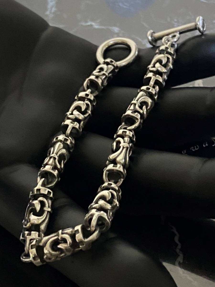 シルバー925 デザインブレスレット 筒型 シルバーブレスレット Tバー ブレスレット スターリングシルバー