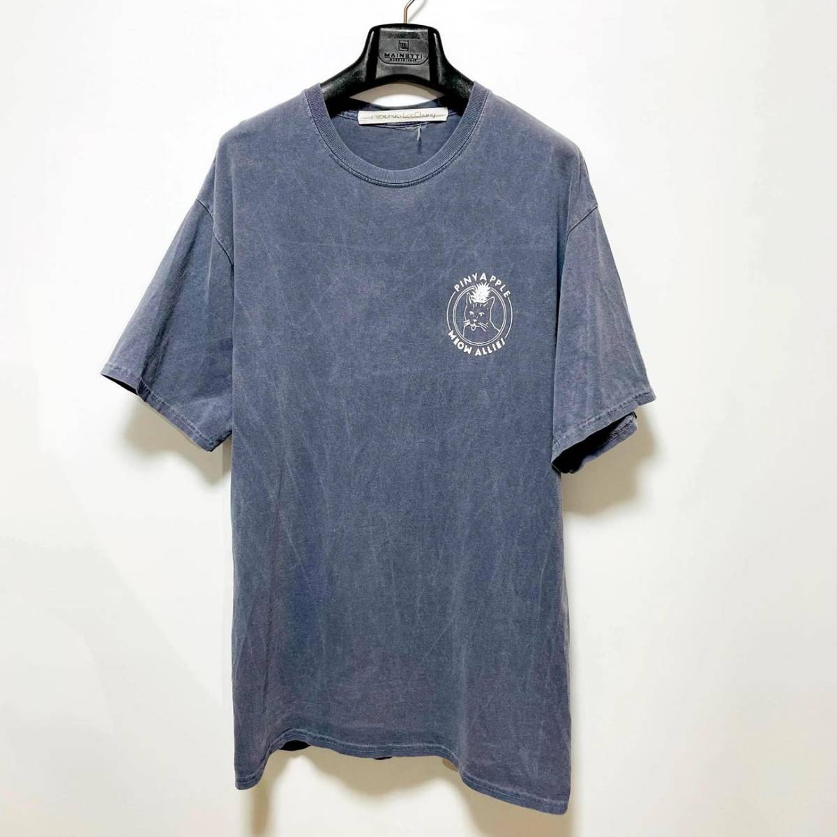 アレキサンダーリーチャン MEOW ALLIES キャットプリント 半袖Tシャツ 