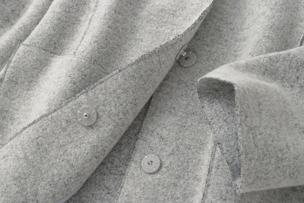 美品☆ミキシングブルーMixing blue5.5万☆Msize/9-11号☆コート