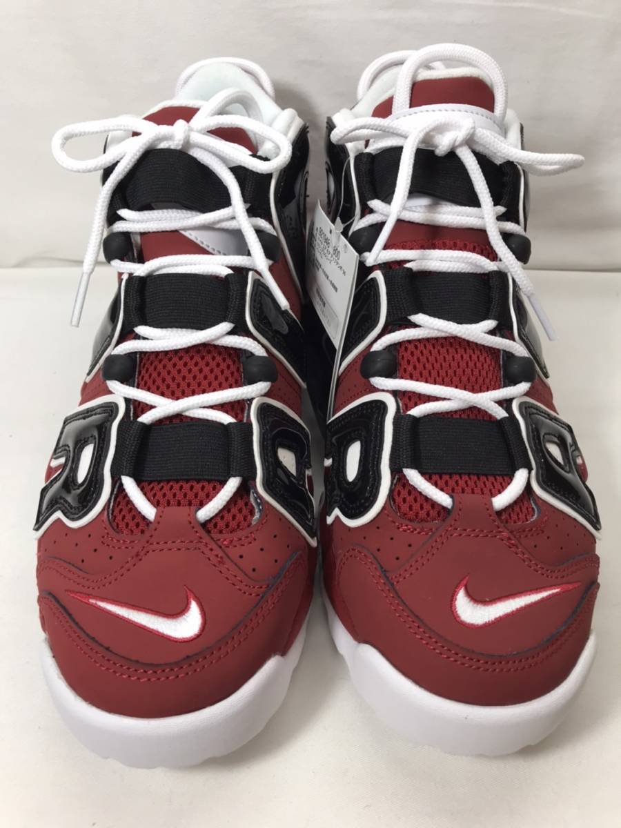 □未使用☆NIKE AIR MORE UPTEMPO 96 27cm バーシティレッド 