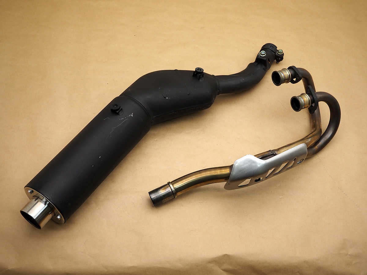 新作登場，格安】 ☆XR250 MD30 純正 フルエキ マフラー 品番：HM KCZ 