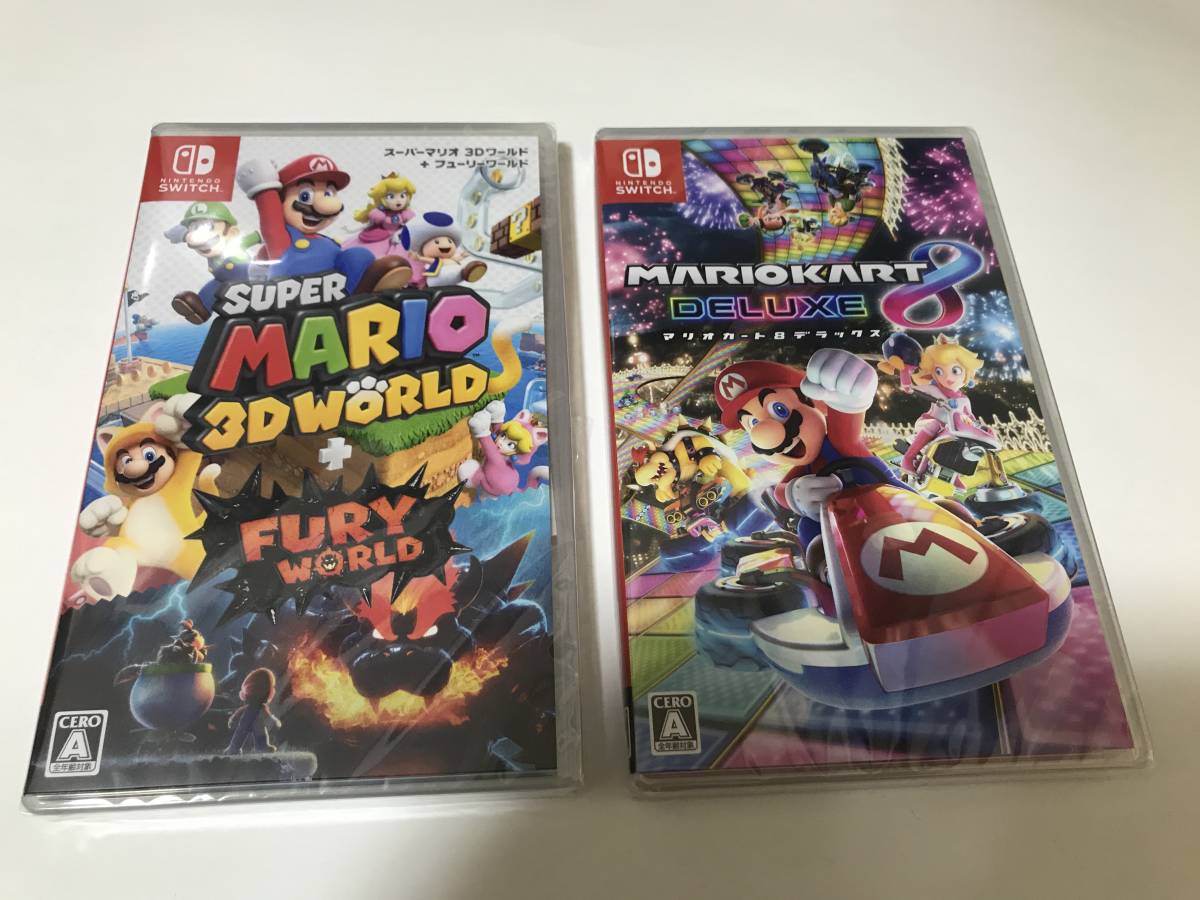 未開封・送料無料】Switch スーパーマリオ 3Dワールド + フューリー 