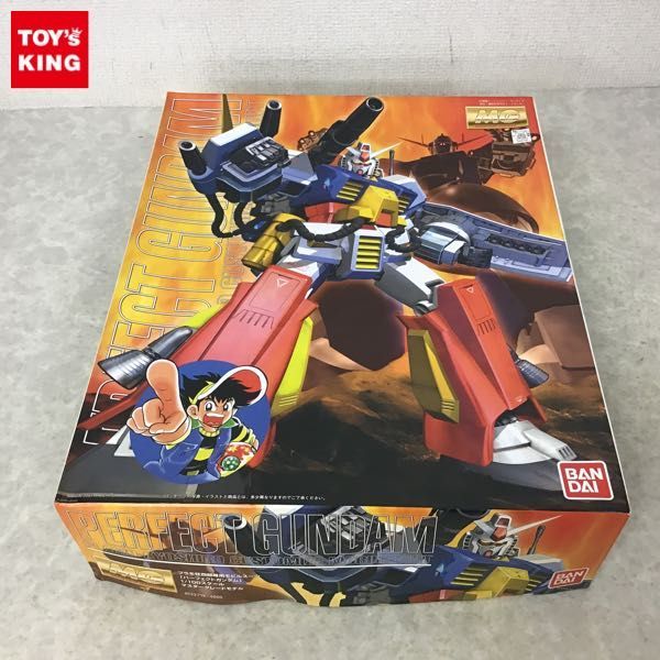 プラモ狂四郎専用モビルスーツ パーフェクトガンダム1/100 MG完成品ジャンク 1円～ MG 1/100 プラモ狂四郎 パーフェクトガンダム プラモ狂四郎 MG