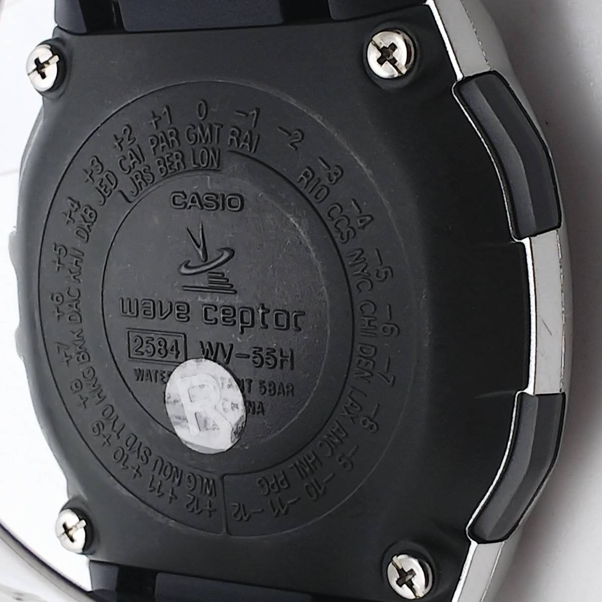 美品【電波ソーラー】【動作品】☆カシオ☆CASIO☆Wave Ceptor☆太陽光