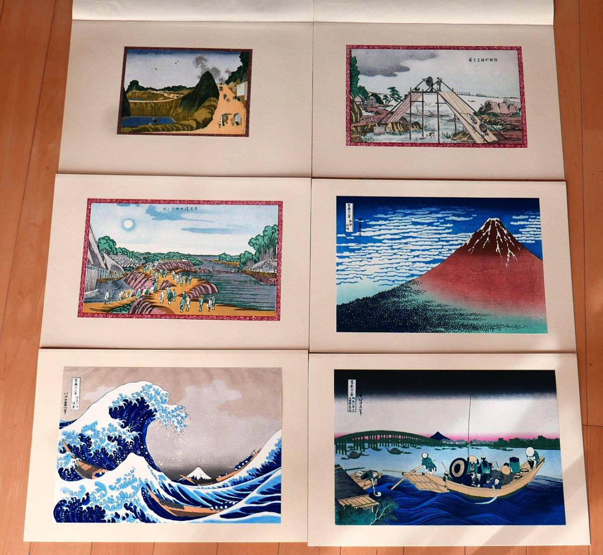 浮世絵版画 2 北斎 集英社1963 函傷み・24枚入(画集)｜売買された 