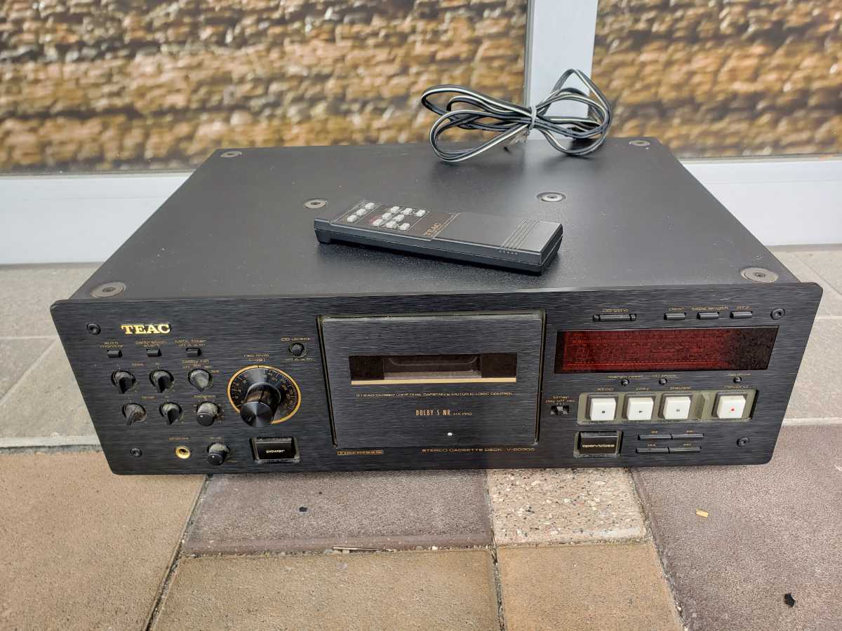 新作，2026 ○TEAC ティアック V-6030S カセットデッキ （YH9-193）