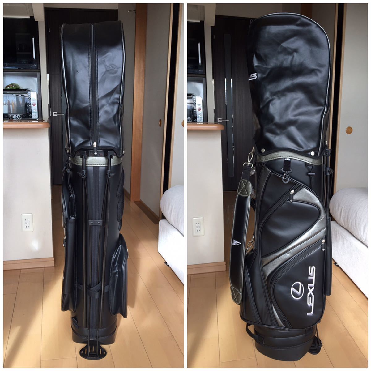レクサスキャディバッグ LEXUS レクサス ゴルフバッグ キャディバック