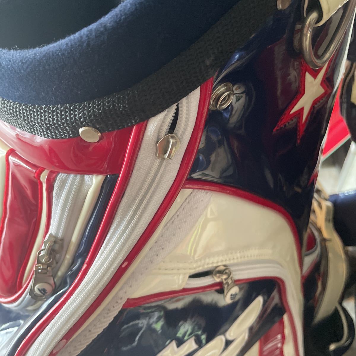 TMTキャディバック プロモデル三点式 星条旗 キムタク_8