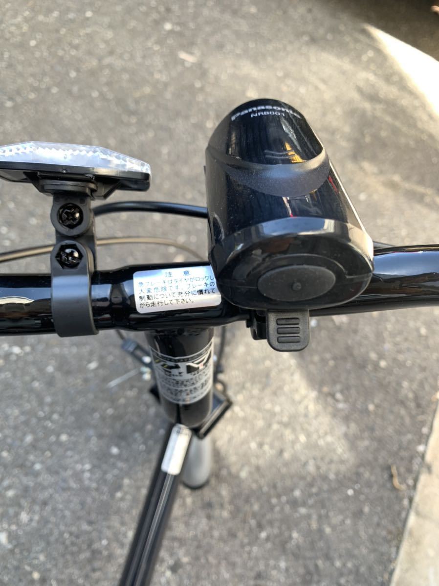 3-10-7□ ローバー/ROVER 折り畳み自転車 20型 外装 ブラック系