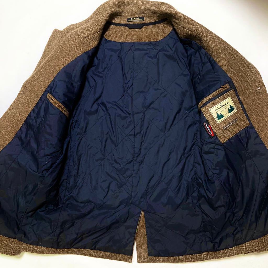 LL Bean PRIMALOFT エルエルビーン プリマロフト ヘリンボーン 