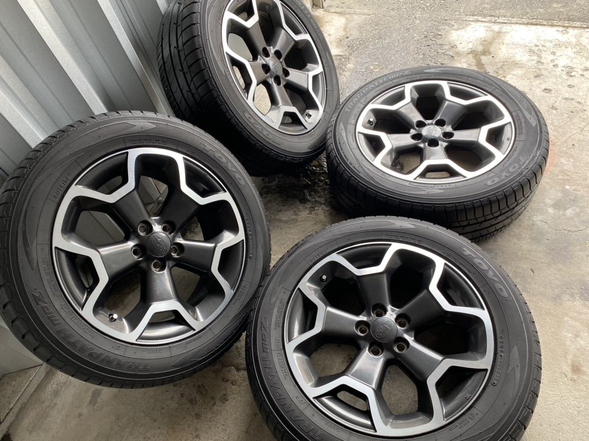 スバルＸＶ　純正ホイール　美品　バリ山