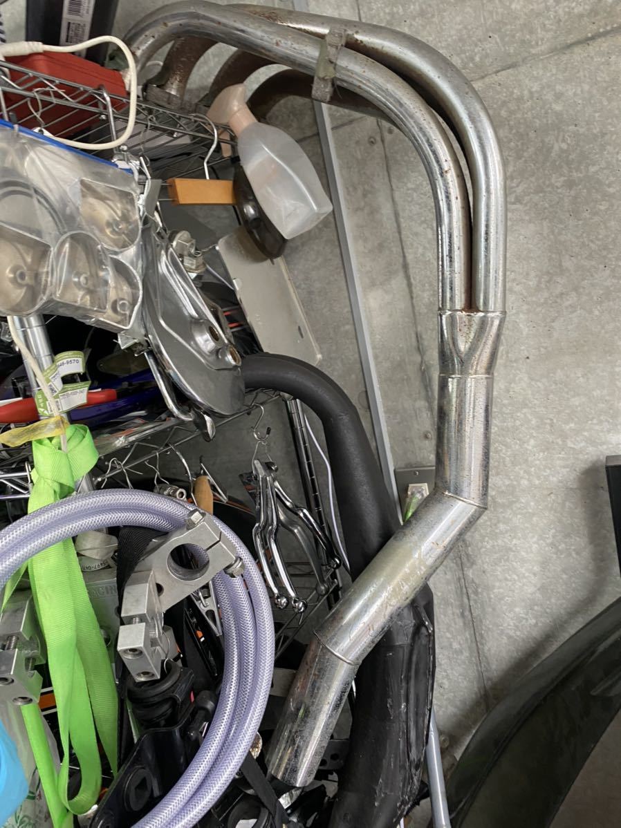 z400fx z400j 当時物 マフラー 4-1 k5刻印 メーカー不明(マフラー本体
