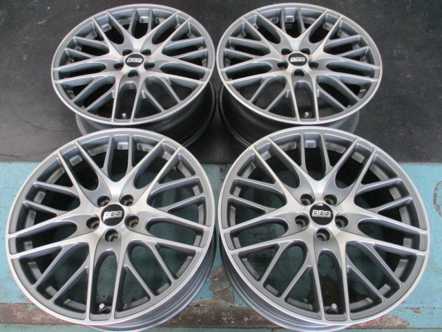 BBS CS CS021 18x7.5J +48 PCD100/5H マットチタン インプレッサ 
