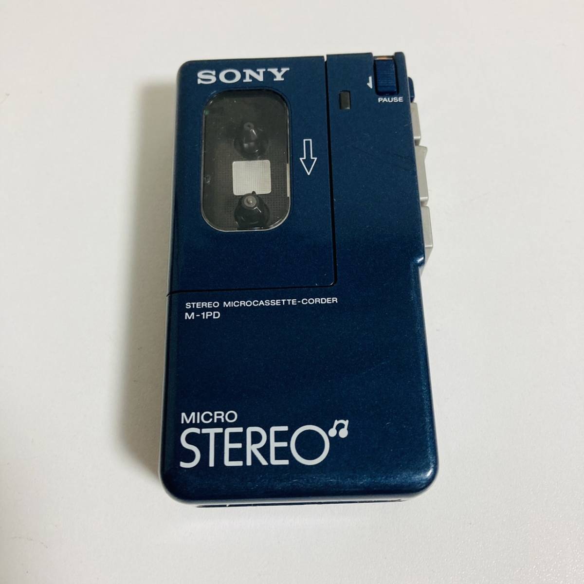 ☆売切☆超希少☆美品☆ SONY ソニー ステレオマイクロカセットコーダー M-1PD 2Bデッキ MICRO STEREO レコーダー