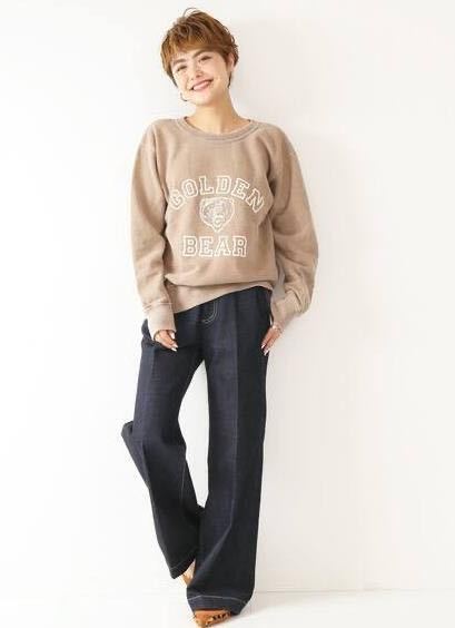 Spick and Span 別注 Mixtaのスウェット キャメル スピック Spick & Span - Spick and Span 別注 Mixtaのスウェット キャメル
