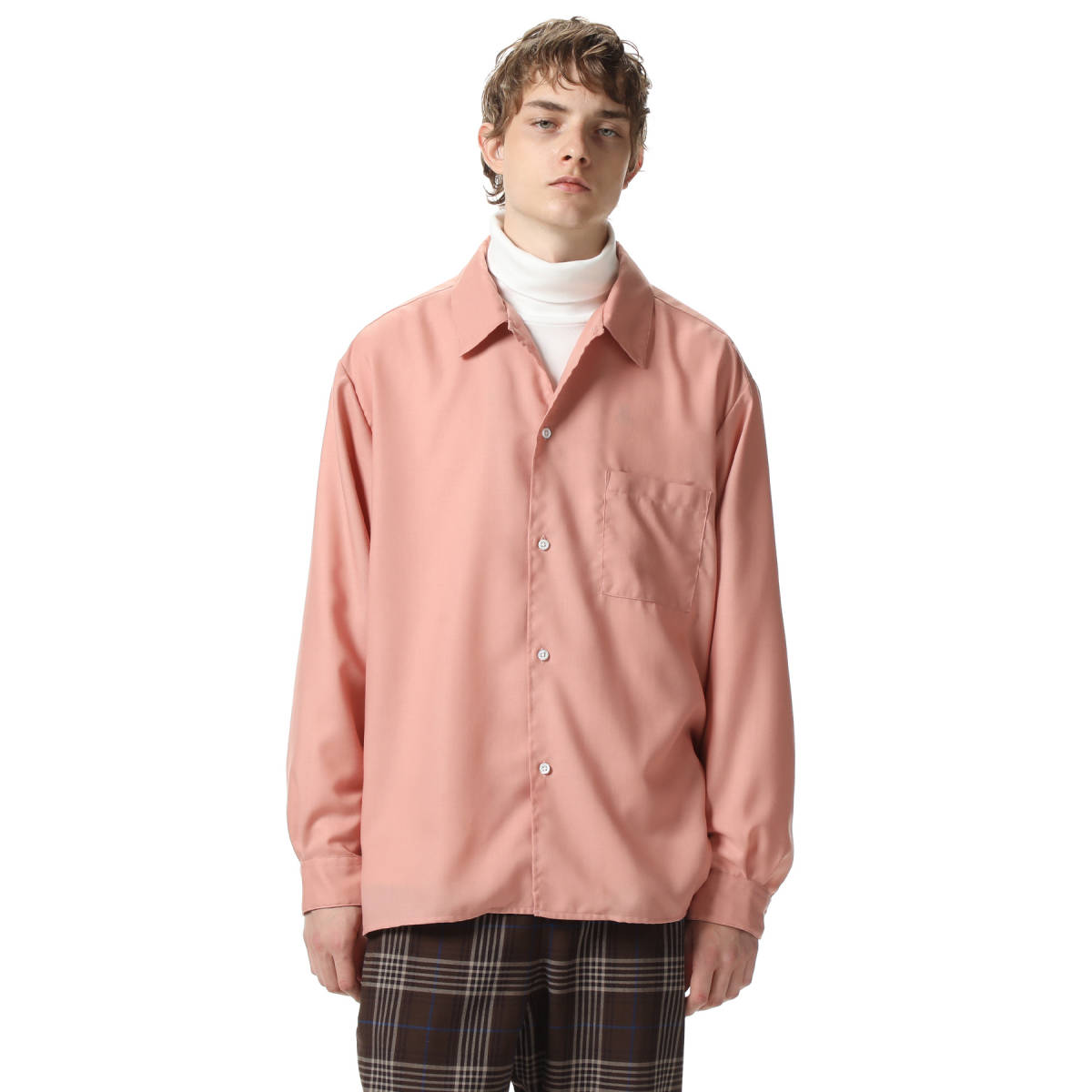 美品 SOPHNET. ソフネット オーバーサイズ スーパー バギーシャツ L 定価24200円 新品 □ SOPHNET. 21AW BAGGY REGULAR COLLAR SHIRT