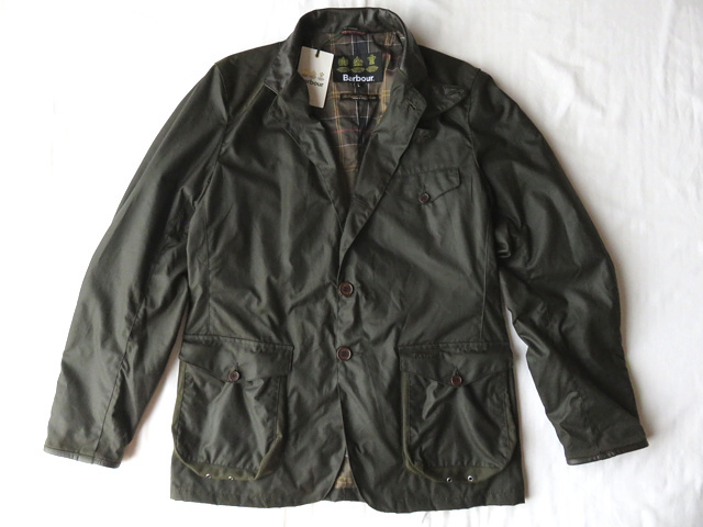 週末限定価格 新品 Barbour Beacon Sports Jacket オリーブ L SS21 007 MWX0007 Skyfall ダニエル・クレイグ着 ワックスコットン 定価93500 Jacket Beacon Sports Sporting The S