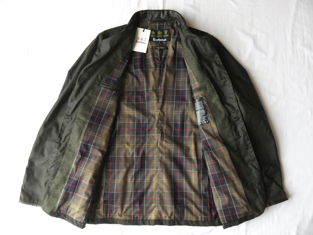 週末限定価格 新品 Barbour Beacon Sports Jacket オリーブ L SS21 007 MWX0007 Skyfall ダニエル・クレイグ着 ワックスコットン 定価93500 Jacket Beacon Sports Sporting The S