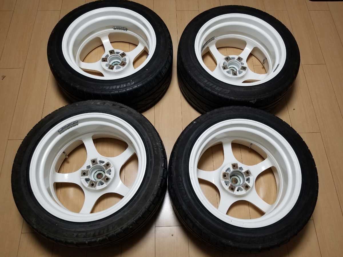 17インチ 9J+22 4本 ENKEI サーキュラー GTA PCD114.3 5H 