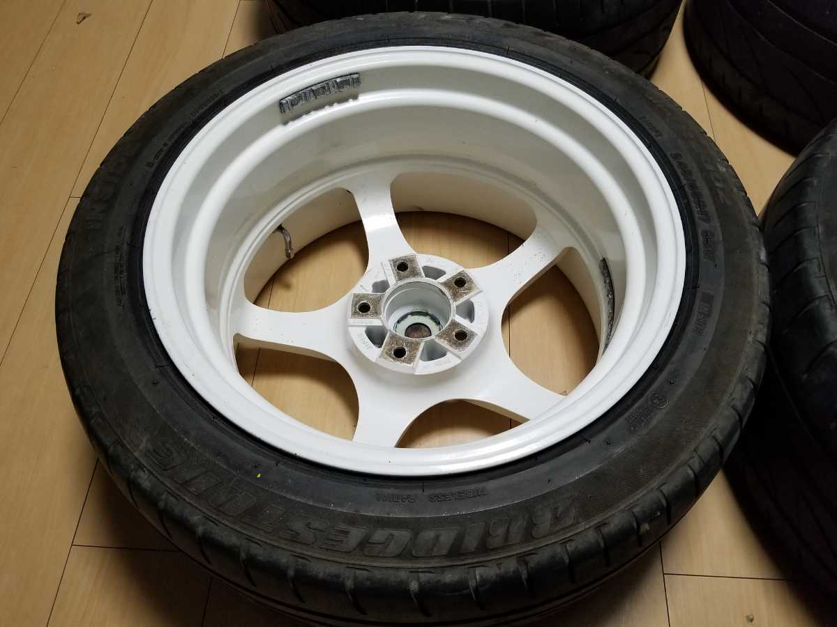 17インチ 9J+22 4本 ENKEI サーキュラー GTA PCD114.3 5H 