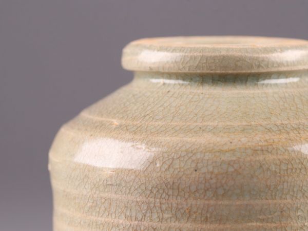 唐物 中国古玩 青磁 時代物 宋代 越州窯 極上品 初だし品 鉢