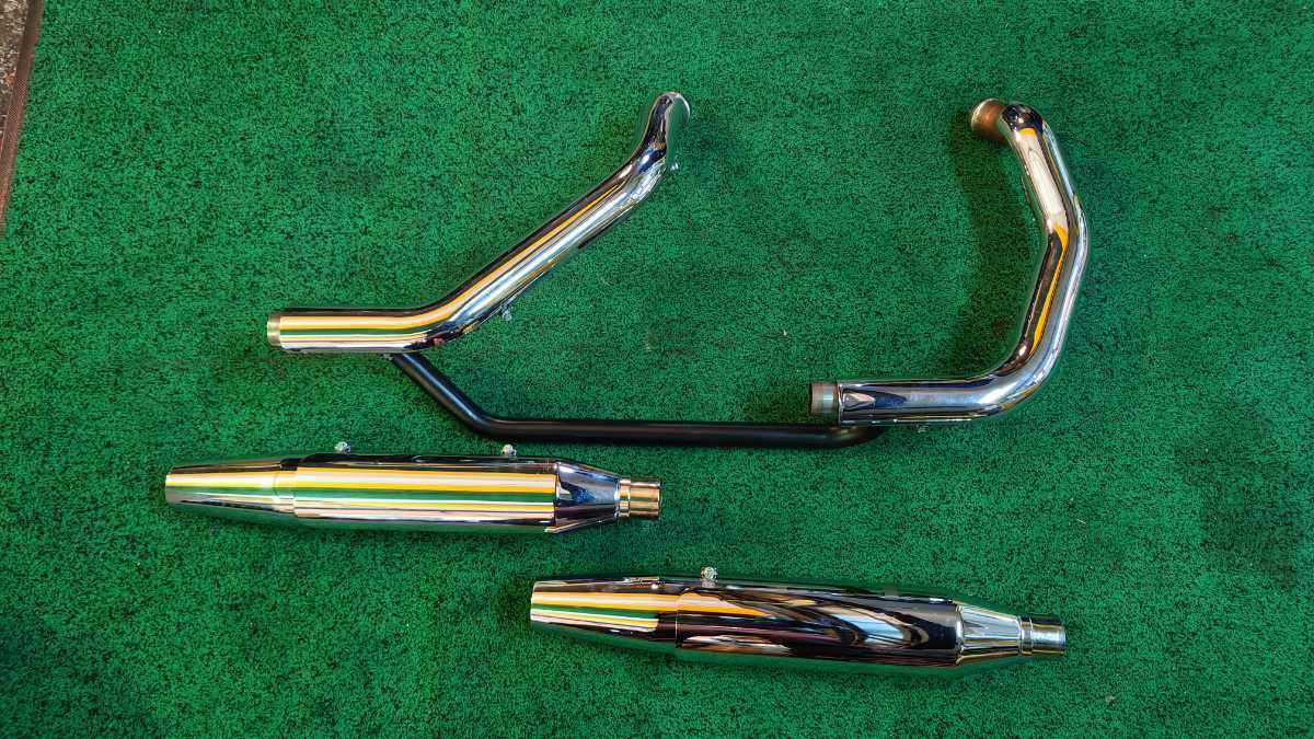 ハーレーダビッドソン スポーツスター xl1200c 純正マフラー 北米
