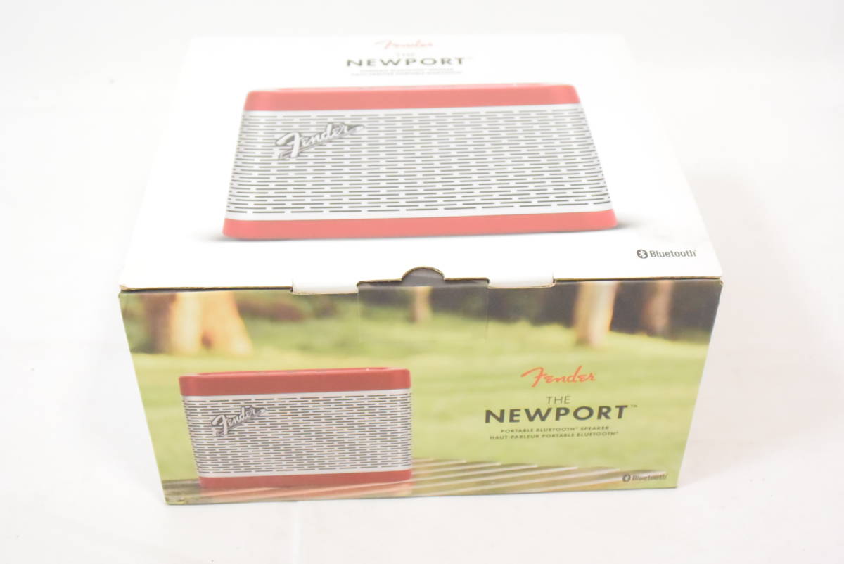 新品】 フェンダー FENDER NEWPORT Bluetooth スピーカー RED (国内