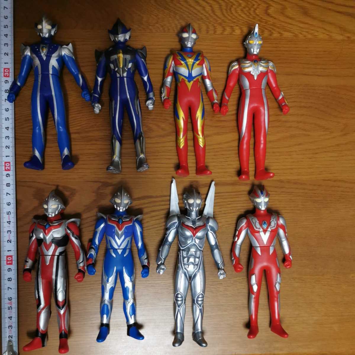 ウルトラマンノア メビウス マックス ヒカリ ネクサス ジュネッスブルー 等 ウルトラヒーローシリーズ ソフビ フィギュア セット
