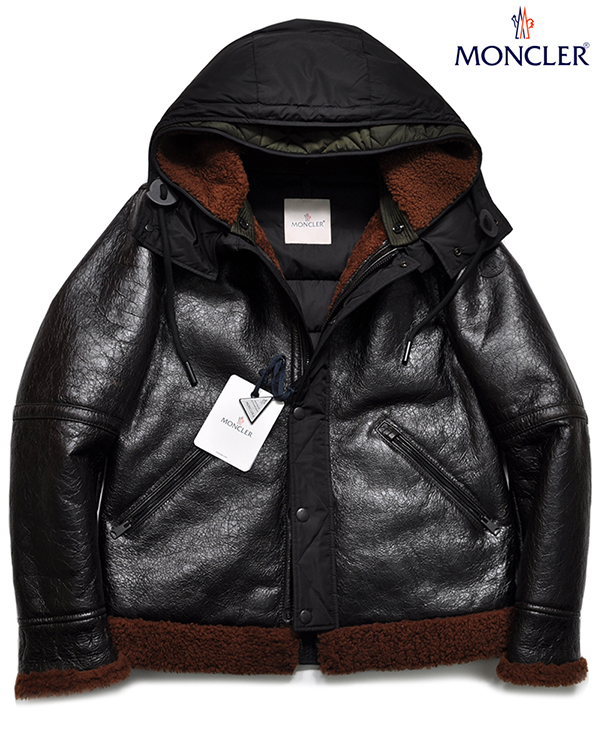 新品69万 MONCLER モンクレール (サイズ1 M相当) 最高級ムートンレザー切り替えデザイン ダウンジャケット (ARMAND)【直営購入】メンズ モンクレール MONCLER 0 D20934934105 1 MONCLER（ダウンベスト）のフリマアイテム一覧