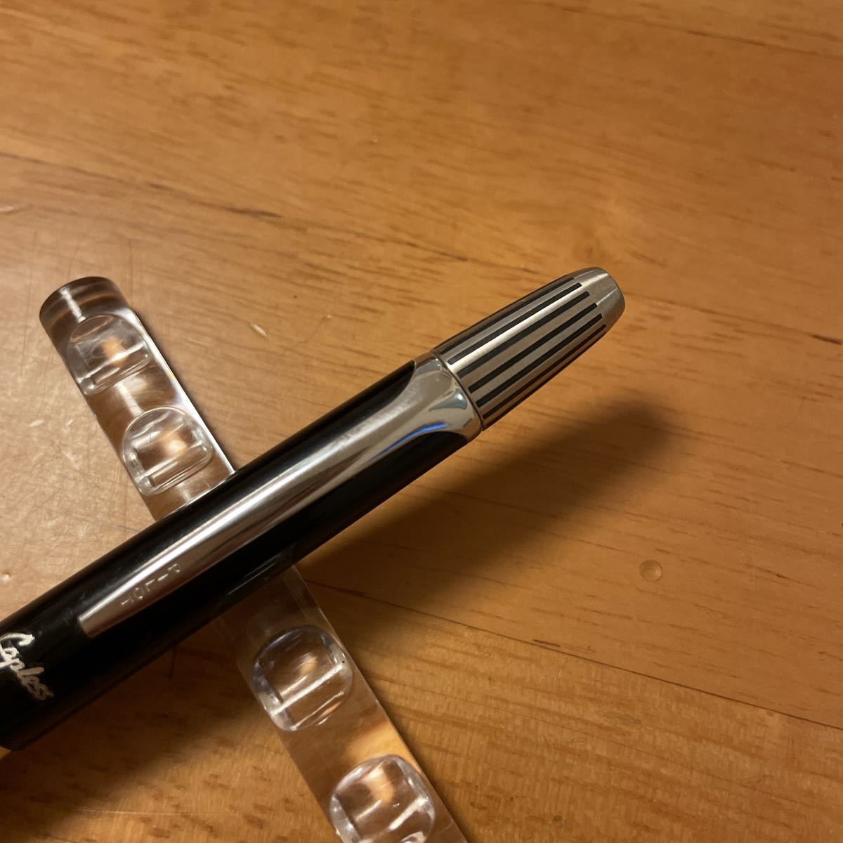 廃盤 PILOT パイロット Capless キャップレス ノック式 万年筆 F 14k