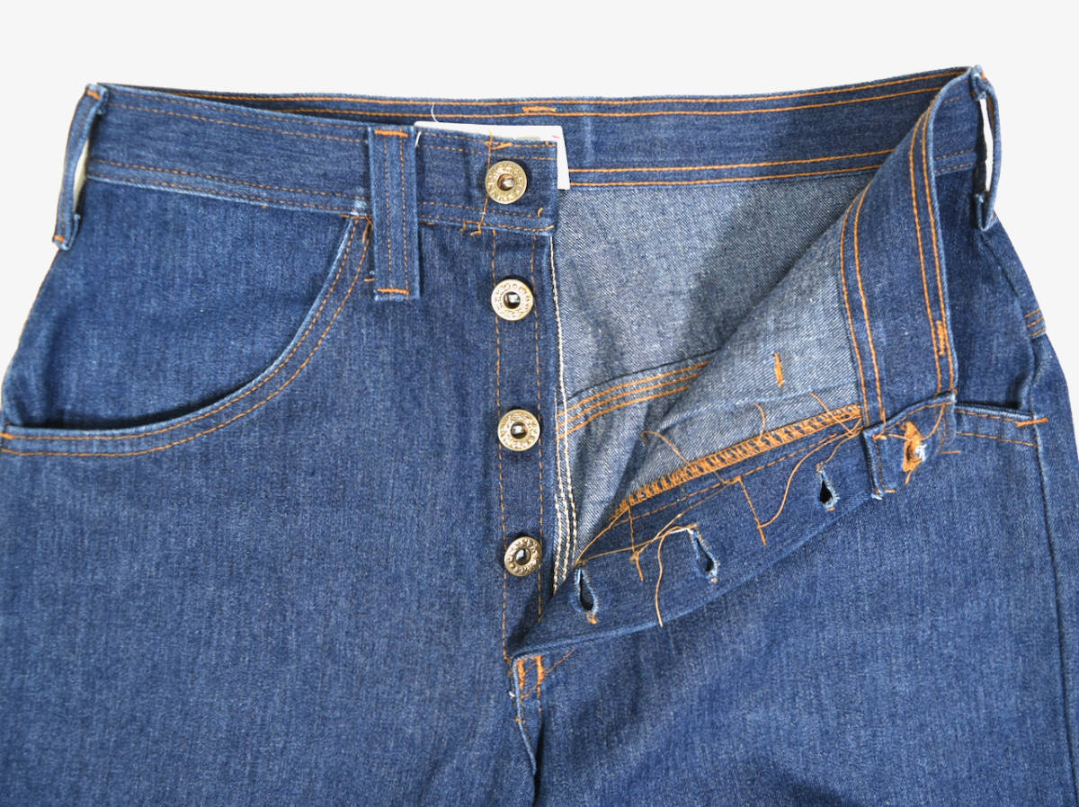 40～50s VINTAGE 月桂樹ボタン ヴィンテージデニムパンツ インディゴ  