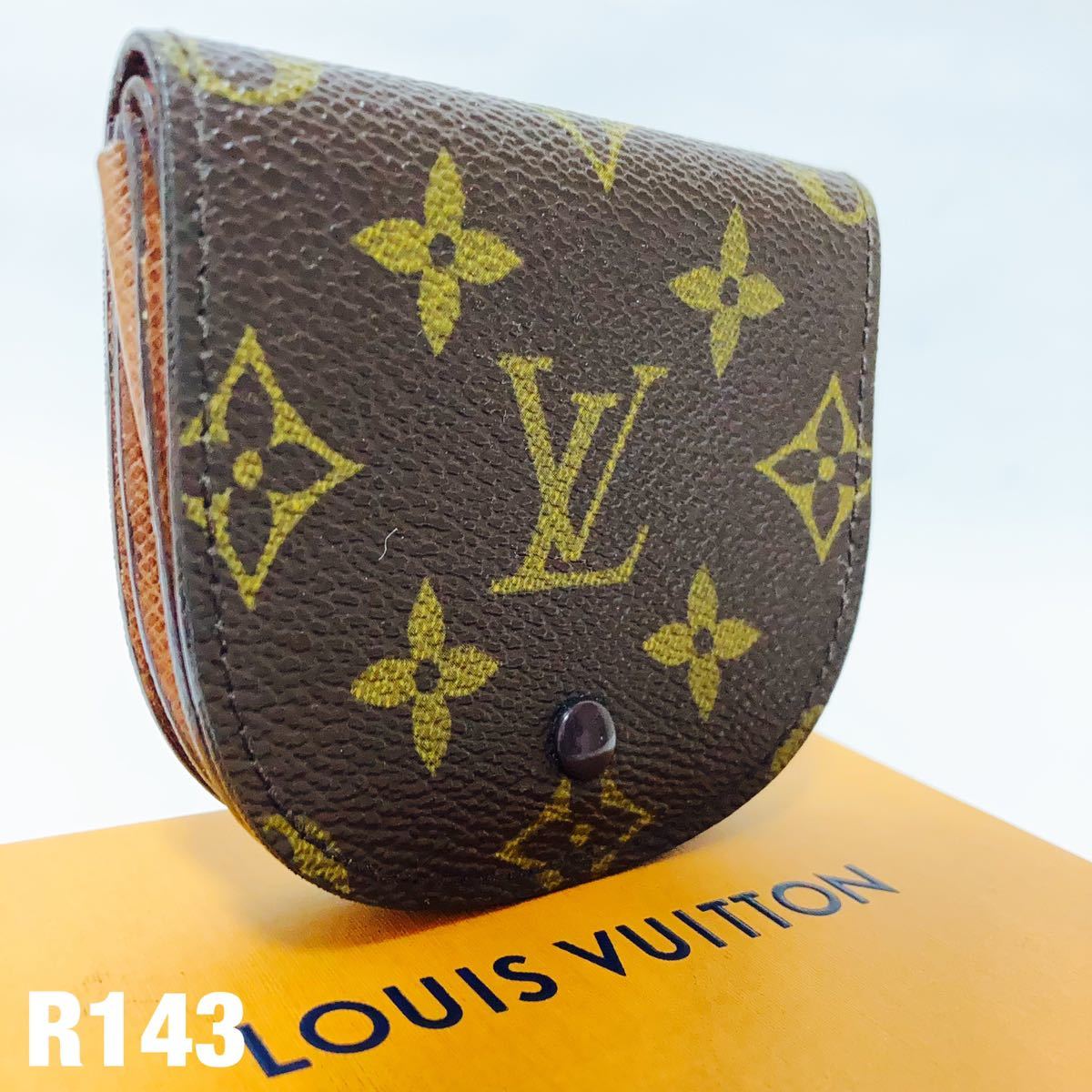 r0143 1円～美品 Louis Vuitton ルイヴィトン モノグラム ポルトモネ 