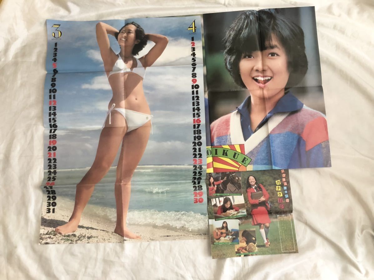 70s】当時物！ ピンクレディー 平凡 ピンナップ ポスター 切り抜き 15
