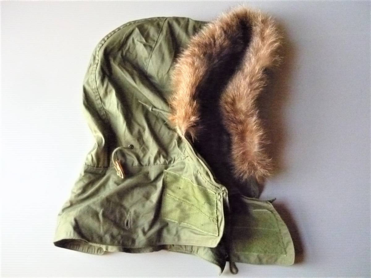安い卸売り M 65 1972年 米軍実物 モッズコート用 フード コヨーテファー モッズコート Www Rha Or Jp