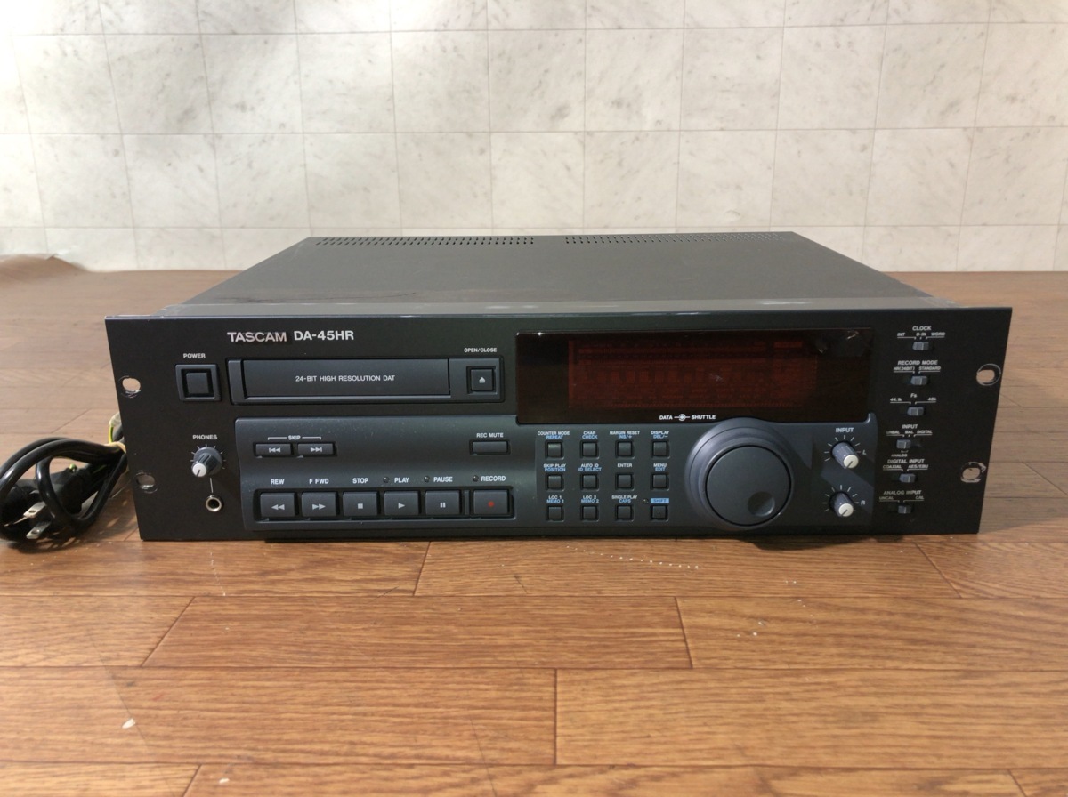 C103M004○TASCAM タスカム DA-45HR DATレコーダー | DA-45HR TASCAM