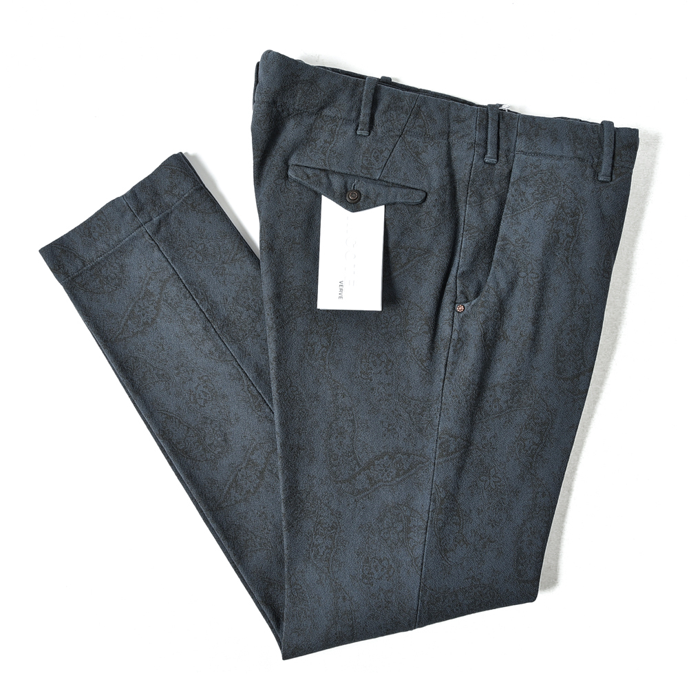 SALE，格安新着 インコテックス INCOTEX VERVE SLIM FIT スラックス ノータック 春 秋冬 メンズ コットン 100% 総柄 ネイビー359039(インコテックス)｜売買されたオークション情報、yahooの商品情報をアーカイブ インコテックス