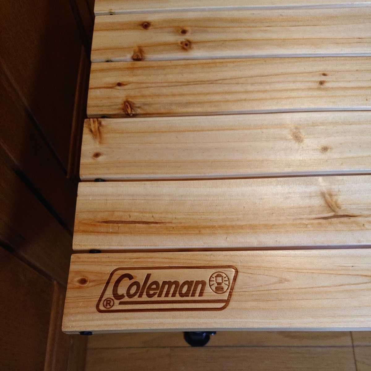 コールマン 0 Coleman ナチュラルウッドロールテーブル ナチュラル