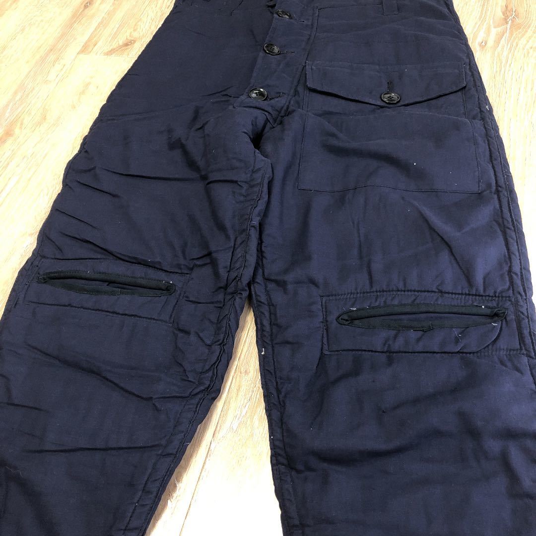 売り切り 1950s Royal Navy trousers, arctic デッドストック 3A 希少 