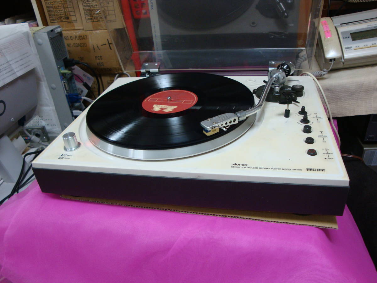 Technics テクニクス ターンテーブル SL-1200MK3 SHURE M44G ターン