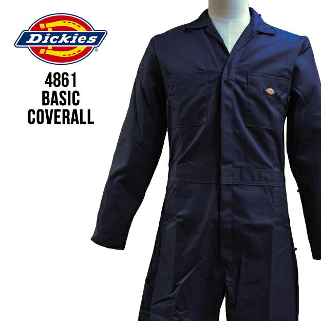 ハブ ディッキーズ☆DICKIES☆48611☆長袖つなぎ☆ベーシックカバーオール
