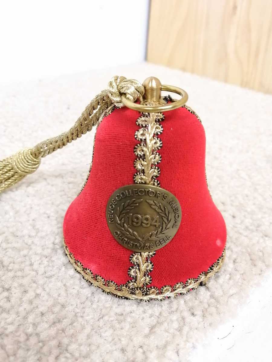 REUGE リュージュ クリスマスコレクターズベル 1988年 スイス製 オルゴール