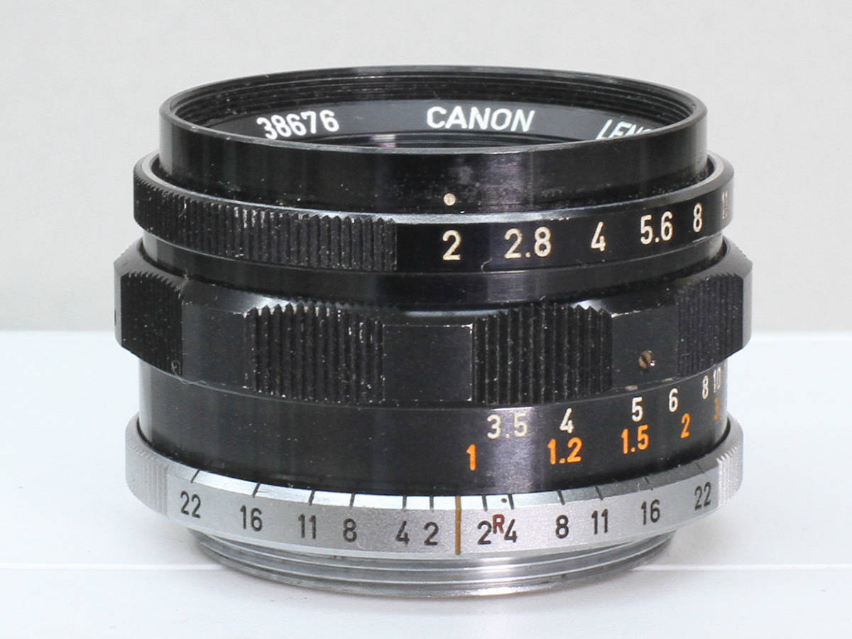 カメラ CANON LENS 35mm f2 L39マウント