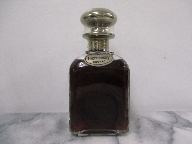 Q128☆古酒☆未開栓☆Hennessy ヘネシー シルバートップ ブック型箱