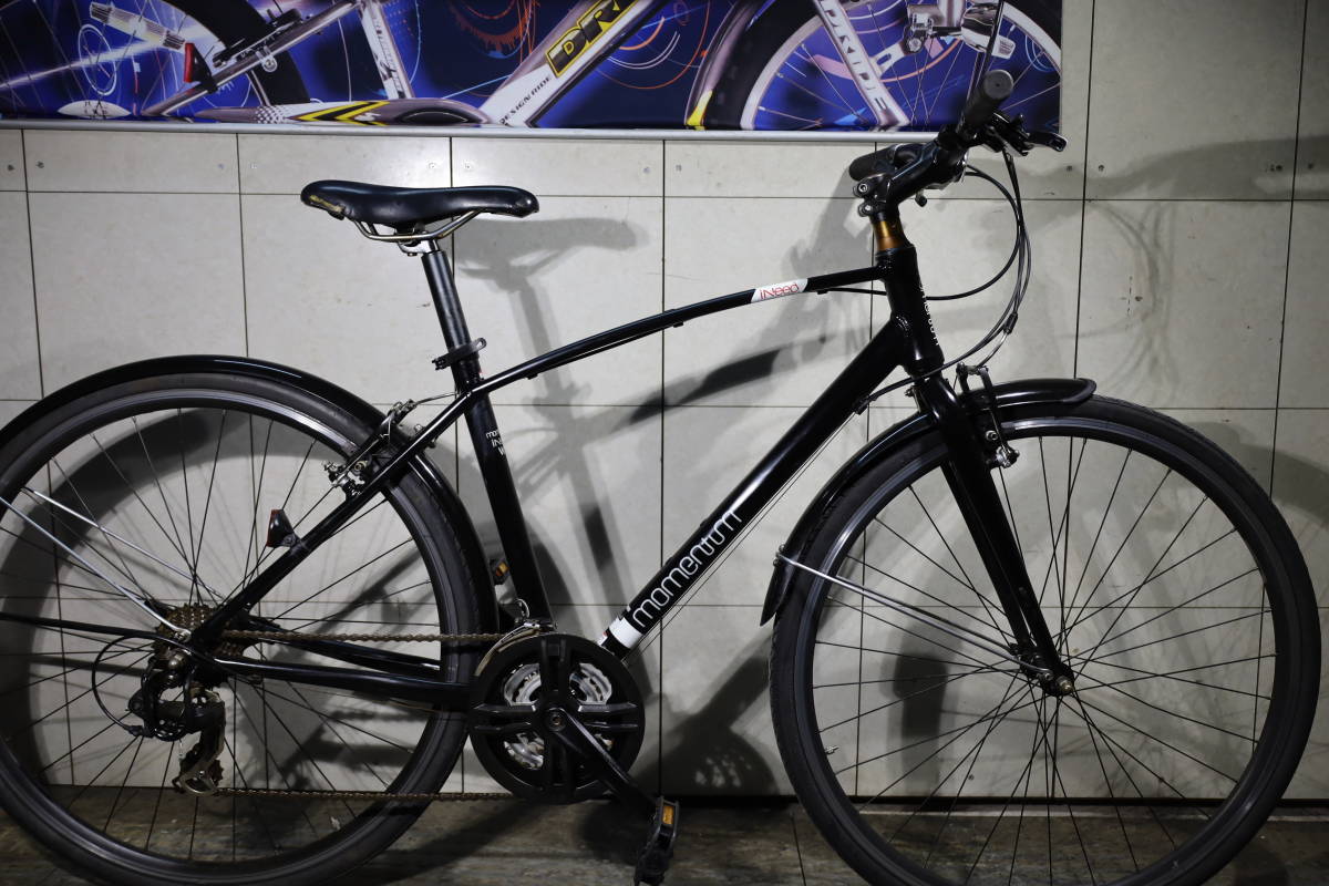 良品！GIANT-MOMENTUM iNEED W-1 700C アルミ 21速 450mm クロス Yahoo 