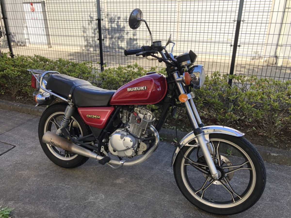 定番，新品 格安 GN125H セル始動 37112ｋｍ GZ125(51cc-125cc)｜売買されたオークション情報、yahooの商品情報をアーカイブ公開 - オークファン 51cc-125cc